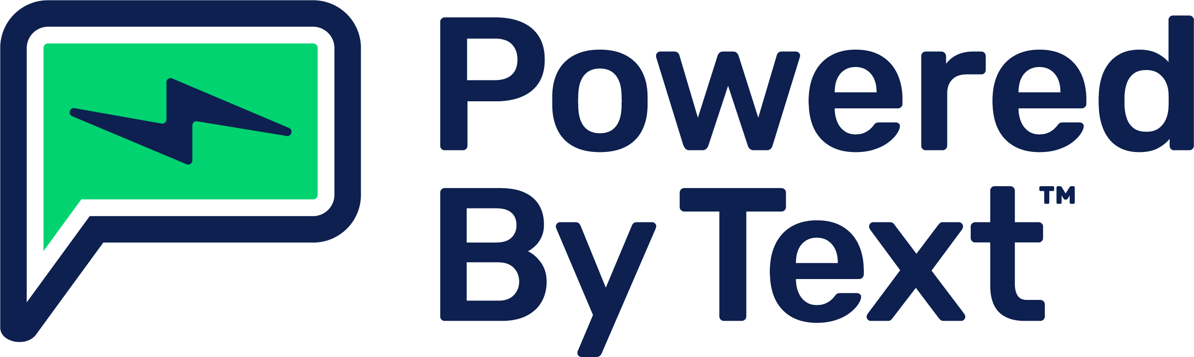 Powered by text